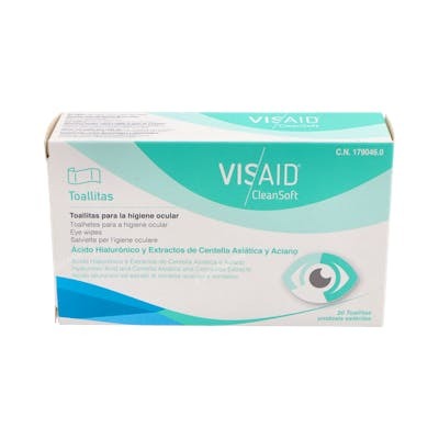 VISAID CLEANSOFT 20toallitas