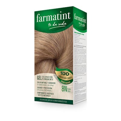 FARMATINT GEL 8N RUBIO CLARO 135ML