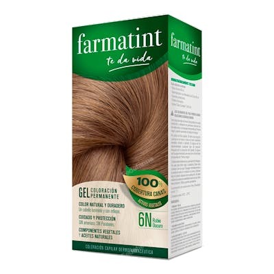 FARMATINT GEL 6N RUBIO OSCURO 135ML