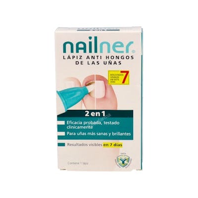 NAILNER LAPIZ 2 EN 1 ANTIHONGOS 4ML