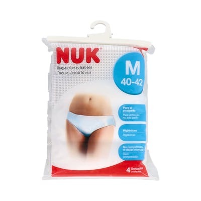 NUK BRAGAS DESECHABLES M 4ud.
