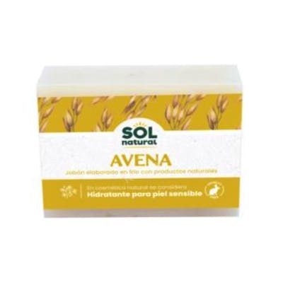 SOLNATURAL JABON EN PASTILLA de avena 100gr.