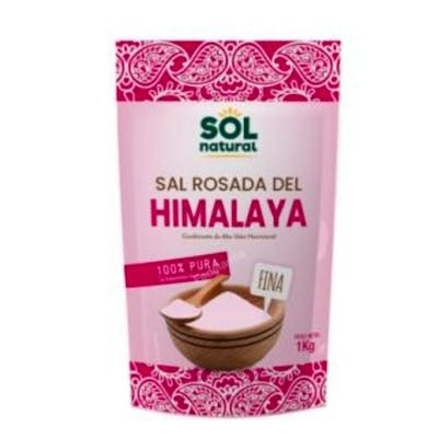 SOLNATURAL SAL DE HIMALAYA ROSA FINA 1KG