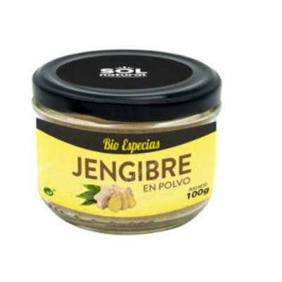 SOLNATURAL JENGIBRE EN POLVO 100GR BIO