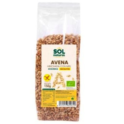 SOLNATURAL AVENA HINCHADA con miel 150gr. BIO SG