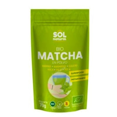 SOLNATURAL MATCHA EN POLVO 70GR BIO