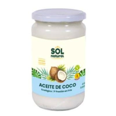 SOLNATURAL ACEITE DE COCO 580ML BIO