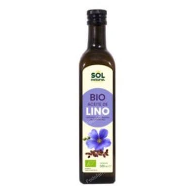 SOLNATURAL ACEITE DE LINO 500ML BIO