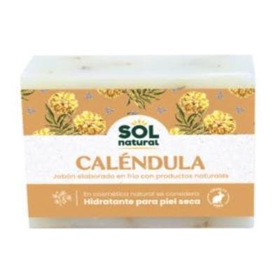 SOLNATURAL JABON EN PASTILLA de calendula 100gr.
