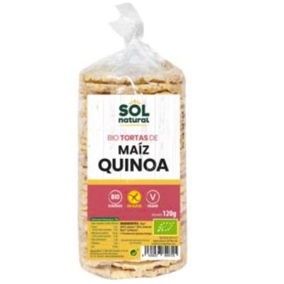 SOLNATURAL TORTAS MAIZ con quinoa. SG