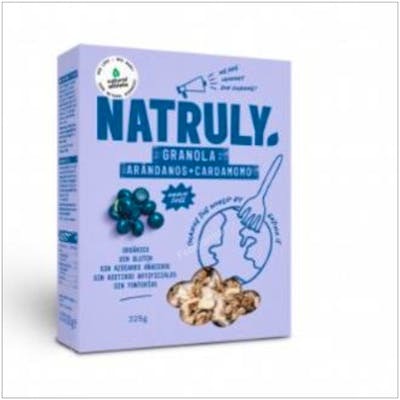 NATRULY GRANOLA DE ARANDANOS Y CARDOMOMO 325gr. BIO