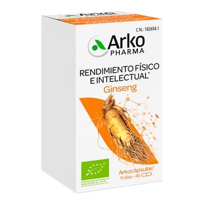 ARKOPHARMA GINSENG 45arkocapsulas. BIO