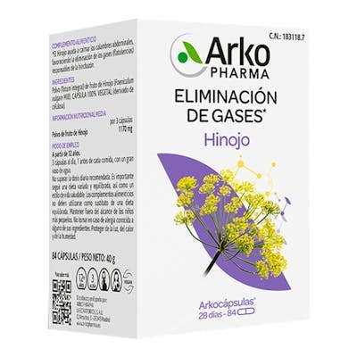 ARKOPHARMA HINOJO 84arkocapsulas. BIO
