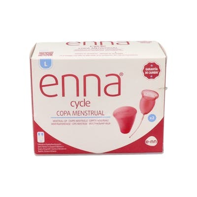 ENNA CYCLE ENNA COPA MENSTRUAL (L) 2copas+caja esteril