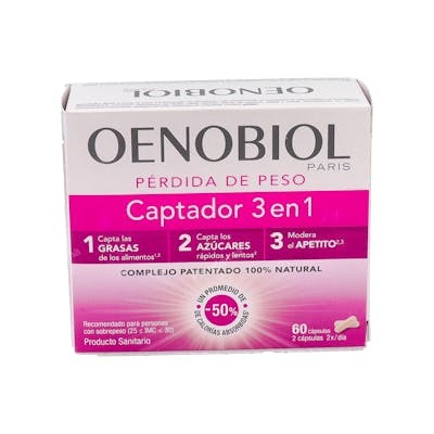 OENOBIOL captador 3 en 1 60cap.