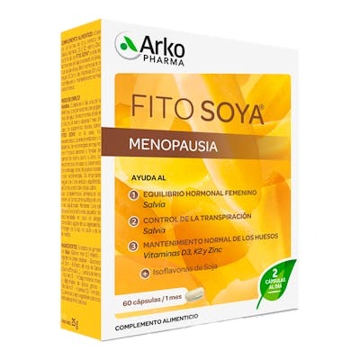 ARKOPHARMA FITOSOYA 60CAPSULAS