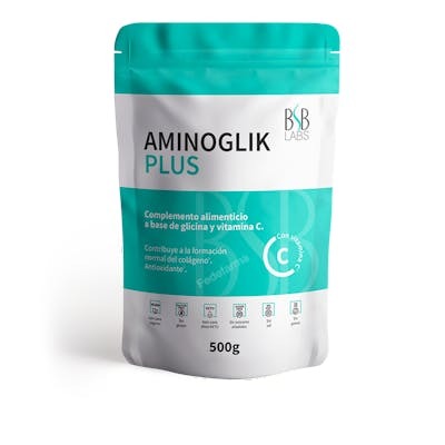 BSB LABS AMINOGLIK PLUS+VITAMINA C 500gr. SG VEGAN
