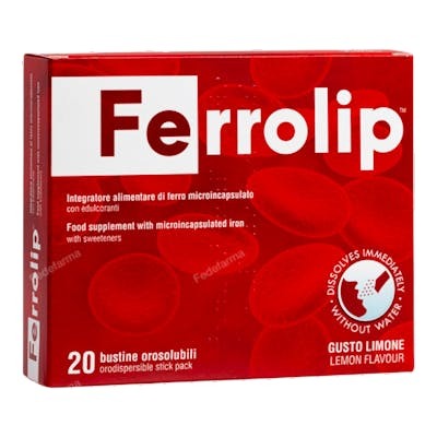 UGA NUTRACEUTICALS FERROLIP 20 SOBRES