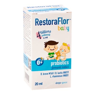 UGA NUTRACEUTICALS RESTORAFLOR BABY PROBIOTICOS 20ML