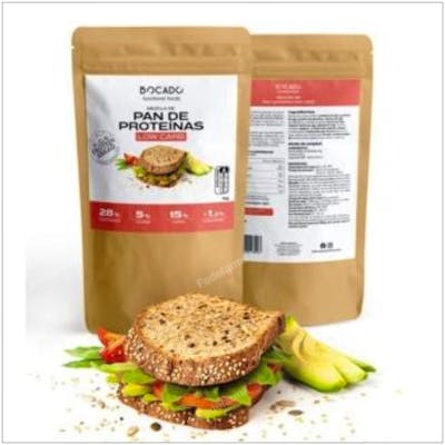 BOCADO MEZCLA PAN DE PROTEINAS LOW CARB high protein 1kg.