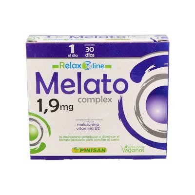 PINISAN RELAX LINE MELATO 1,9MG. 30cap.