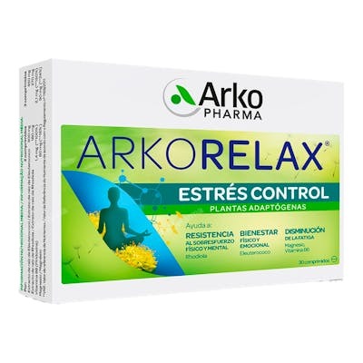 ARKOPHARMA ARKORELAX ESTRES 30COMPRIMIDOS