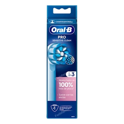ORAL-B RECAMBIO CEPILLO RECARGABLE SENSITIVE 3ud