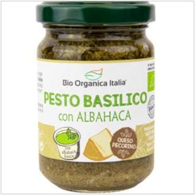 BIO ORGANICA ITALIA PESTO BASILICO PECORINO 130 gr BIO