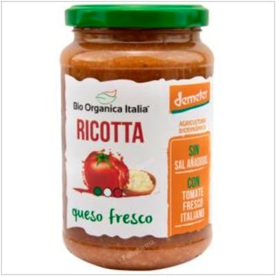 BIO ORGANICA ITALIA SALSA DE TOMATE RICOTTA 350gr. BIO