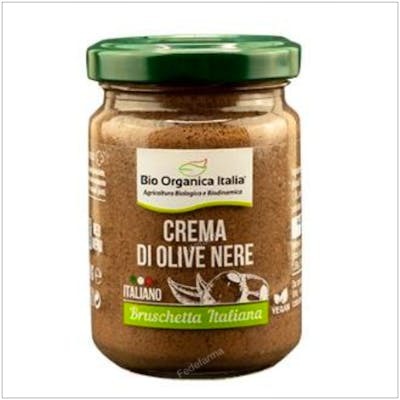 BIO ORGANICA ITALIA PATE DE OLIVAS NEGRAS 100 gr BIO