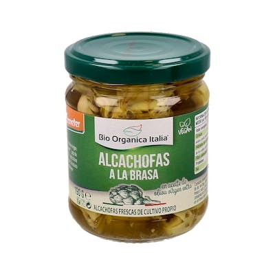 BIO ORGANICA ITALIA ALCACHOFAS A LA BRASA en aceite 190gr. D