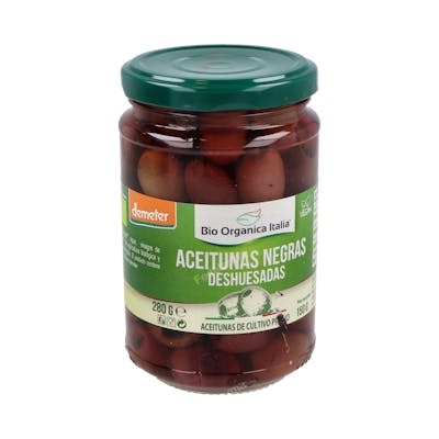 BIO ORGANICA ITALIA ACEITUNA NEGRA deshuesada 280gr. DEMETER