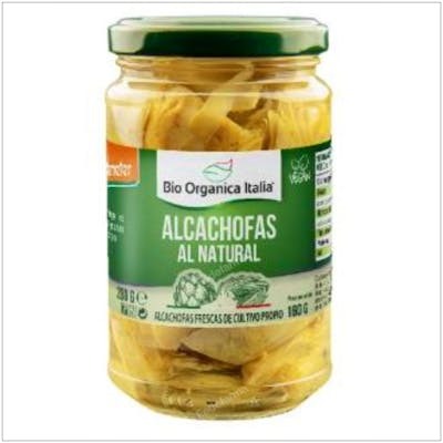 BIO ORGANICA ITALIA ALCACHOFAS AL NATURAL 280gr. DEMETER