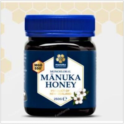 MANUKA NEW ZELAND MIEL DE MANUKA RAW MGO 550+ monofloral 250