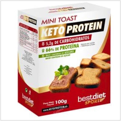 KETO PROTEIN MINI TOAST TOSTADAS 100GR.