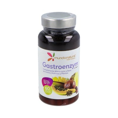 MUNDONATURAL GASTROENZYM 60CAPSULAS