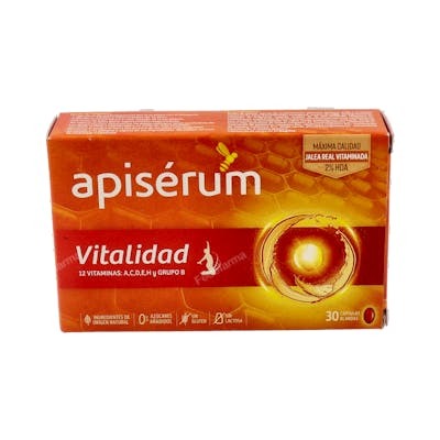 APISERUM VITALIDAD 30CAPSULAS