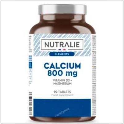 NUTRALIE CALCIO 800mg+MAGNESIO+VITAMINA D3 90comp.
