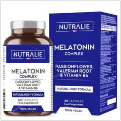 NUTRALIE MELATONINA COMPLEX PASIFLORA VALERIANA 60CAPSULAS