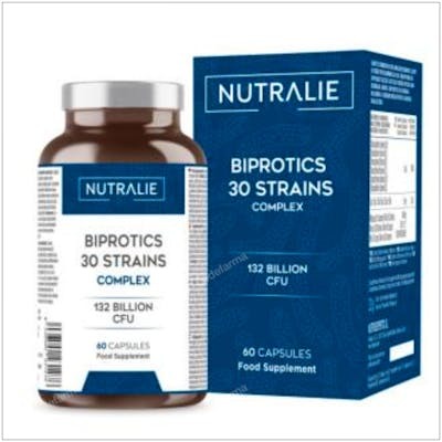 NUTRALIE PROBIOTICOS 30CEPAS 60CAPSULAS