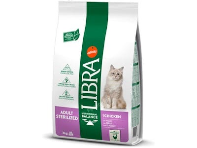 AFFINITY VETERINARIA LIBRA FELINE ADULT STERILIZED 3 KG