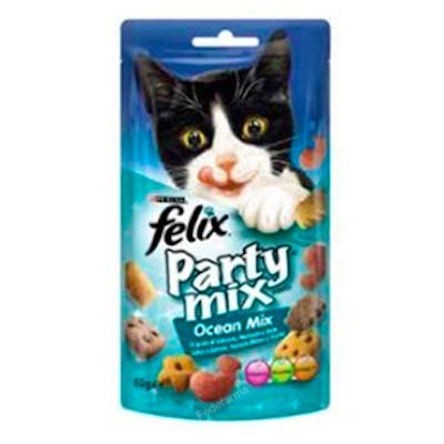 PURINA VETERINARIA FELIX PARTY FELINE MIX OCEAN CAJA 8X60 G
