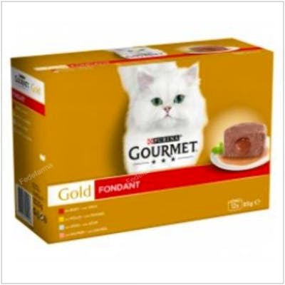 PURINA VET ALIMENTO PURINA GOURMET GOLD FONDANT PACK 12X85 G