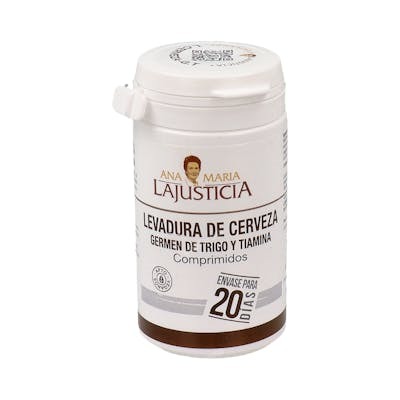 ANA MARIA LAJUSTICIA LEVADURA CERVEZA+GERMEN TRIGO+TIAMINA B