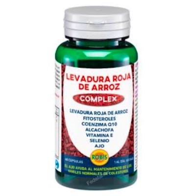 ROBIS LEVADURA ROJA DE ARROZ COMPLEX 40CAPSULAS