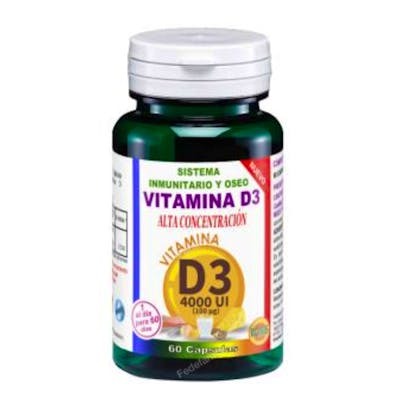 ROBIS VITAMINA D3 4000ui alta concentracion 60cap.