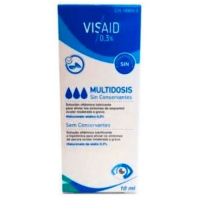 VISAID 0,3% MULTIDOSIS 10ML
