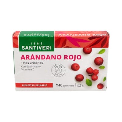 SANTIVERI ARANDANO ROJO 40comp.