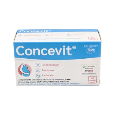 NIAM CONCEVIT PRECONCEPCION 40CAPSULAS