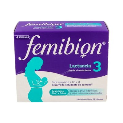 FEMIBION 3 lactancia 28comp.+28cap.